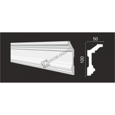 Карниз Decor Dizayn DD503 Полистирол 2000*100*50 мм